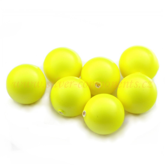 Crystal Neon Yellow Pearl 8mm - NEPRŮCHOZÍ